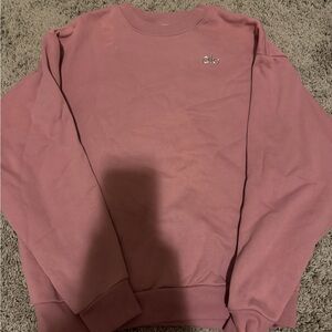 ALO Yoga women’s  Dusty Rose Crewneck Sweater